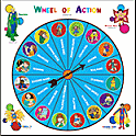 Click here to learn more about WHEEL of ACTION, Ela's new speech and language game for children